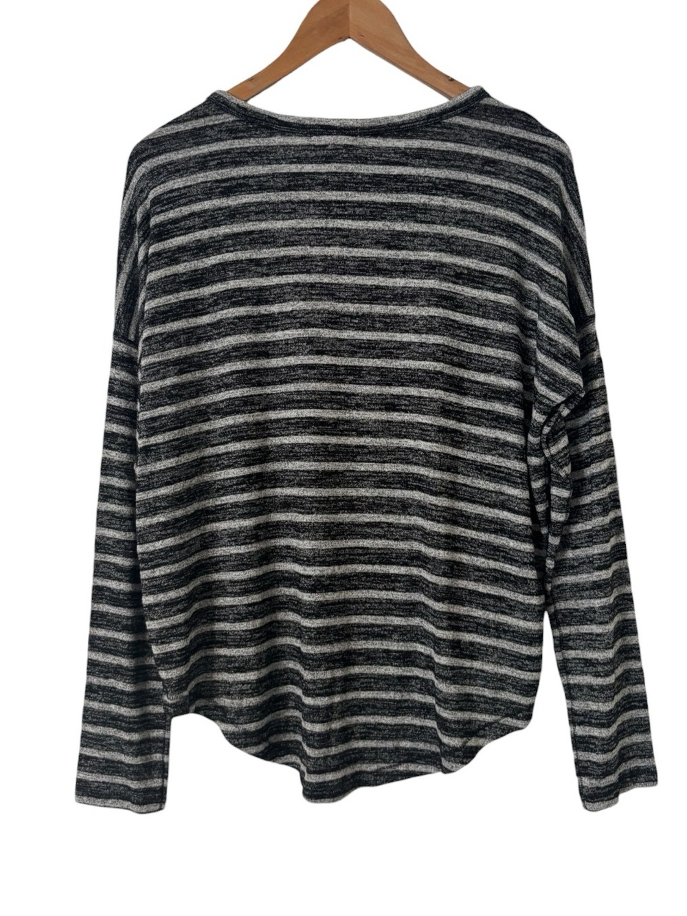 Rag & Bone The Knit Striped Long-Sleeve Top - Picture 3 of 4